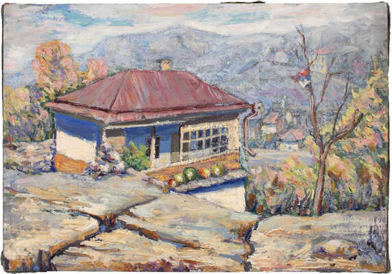 Неизвестный художник. Крымский пейзаж